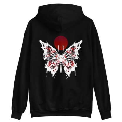 Hoodies - White Butterfly